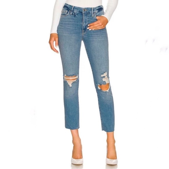 Good American Denim - Good American Good Straight in Indigo033 Size 2/26
GS873T